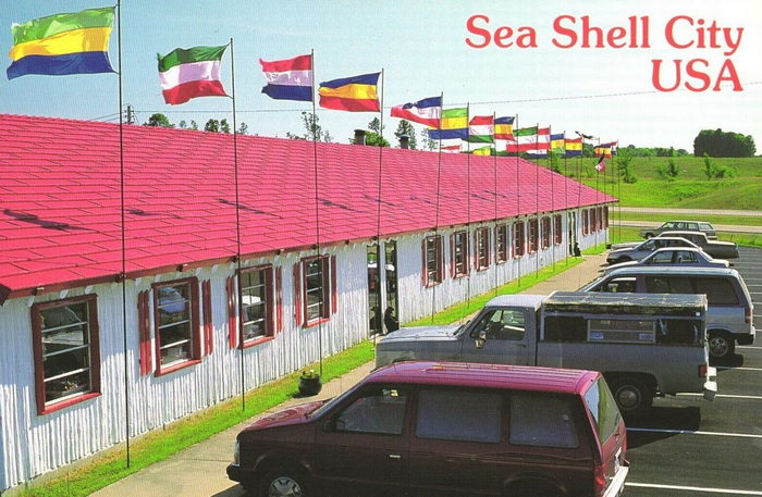 Seashell City - Vintage Postcard